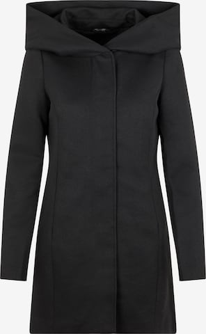 Vero Moda Petite Between-Seasons Coat 'Verodona' in Black: front