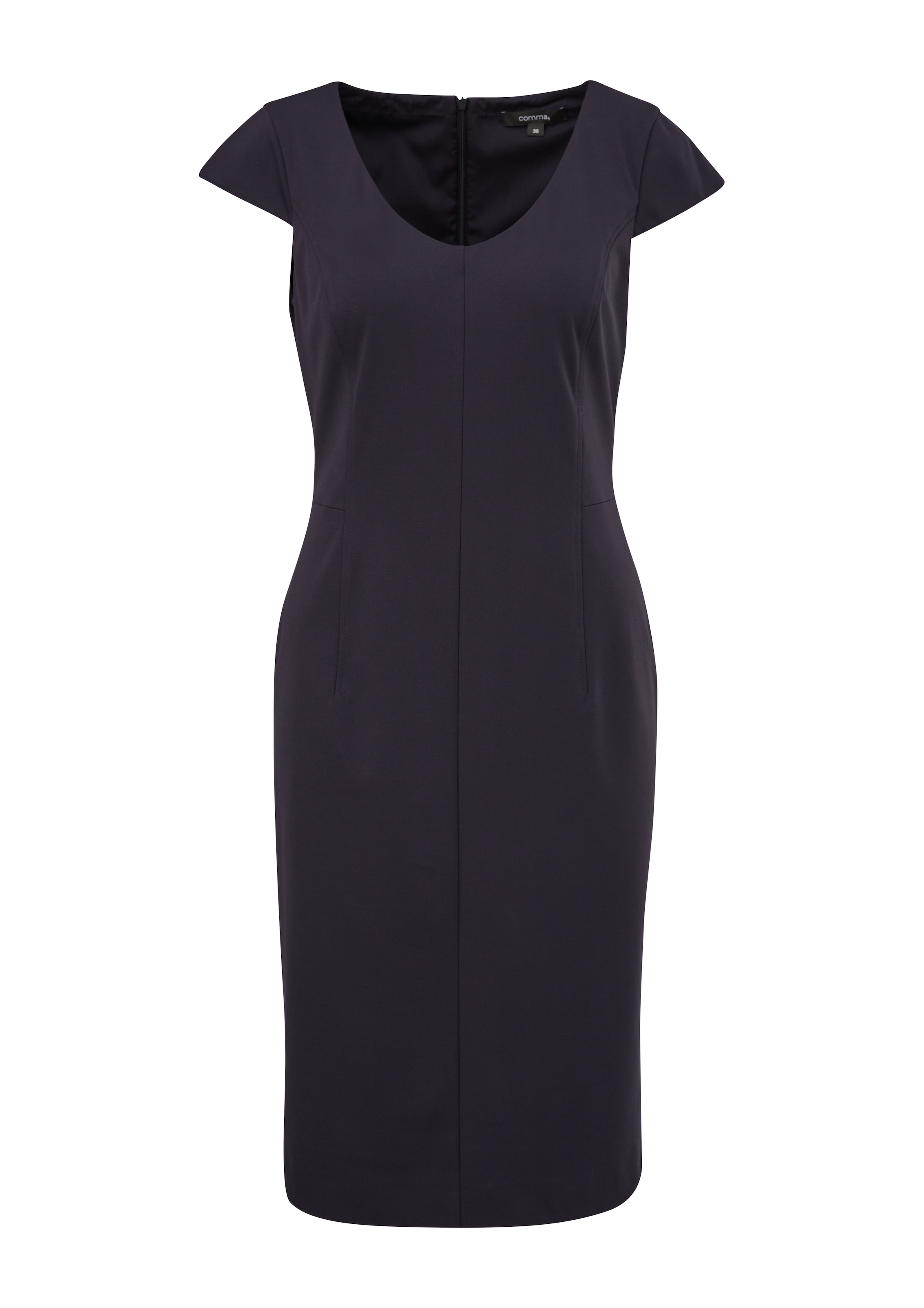 Robe fourreau COMMA en bleu : devant