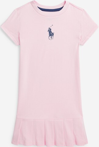 Polo Ralph Lauren Jurk in Roze: voorkant