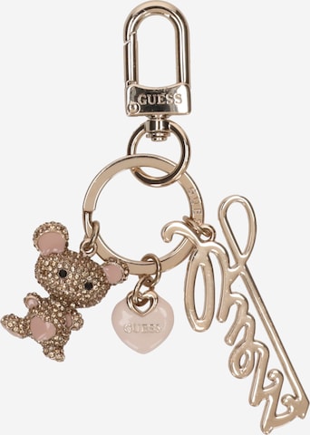 auksinė GUESS Raktų laikiklis 'KEYRING': priekis