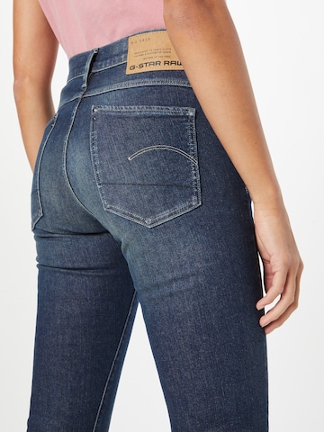 G-Star RAW Skinny Jeans 'Lhana' in Blauw