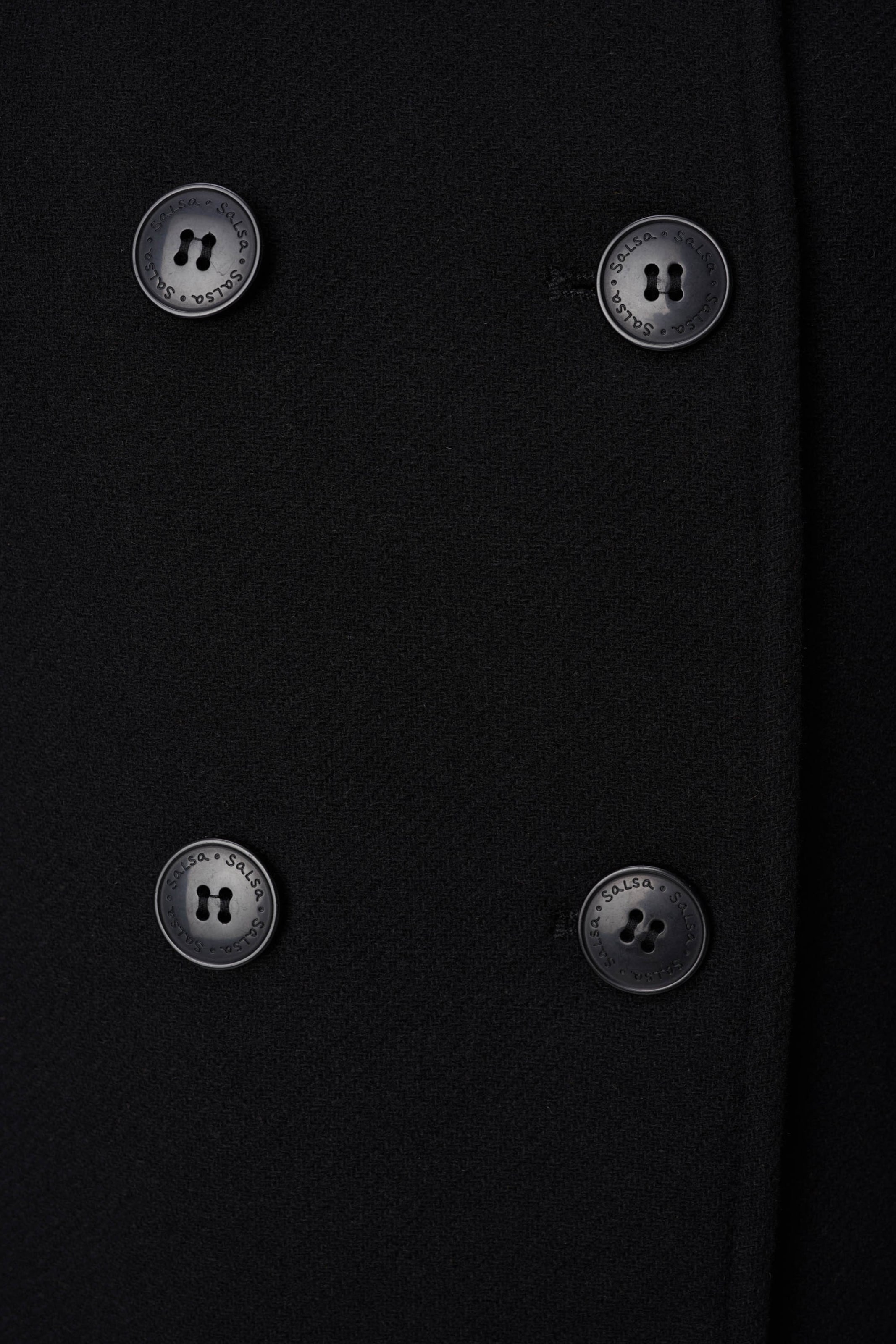 Salsa Jeans Wintermantel in Zwart