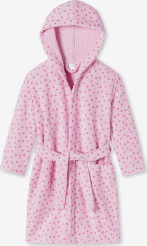 SCHIESSER Bathrobe 'Wassernixe' in Pink: front