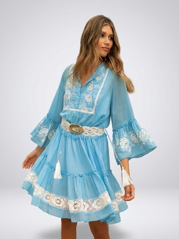 Robe 'Robe Courte Cecilia' Miss June en bleu