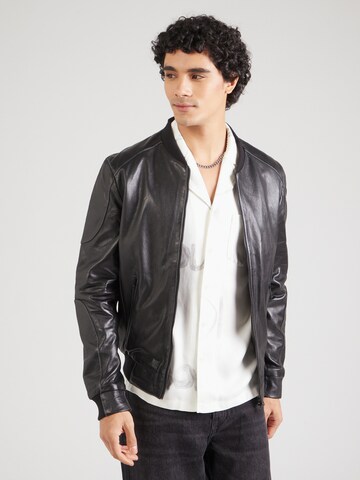 FREAKY NATION Jacke 'Nordic' in Schwarz: Vorderseite