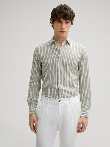 JOOP! Slim fit Overhemd 'Pit' in Groen: voorkant