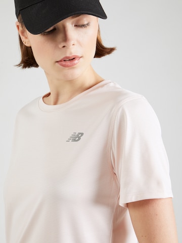 new balance Funkcionalna majica 'Essentials' | oranžna barva