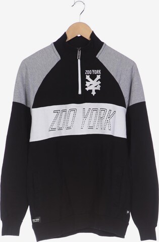 ZOO YORK Sweatshirt & Zip-Up Hoodie in M in Black: front