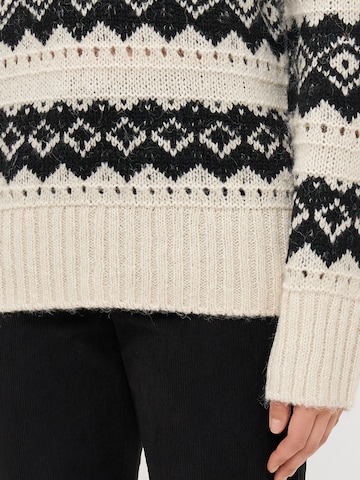 Vero Moda Tall Свитер 'VMAMPLE' в Бежевый