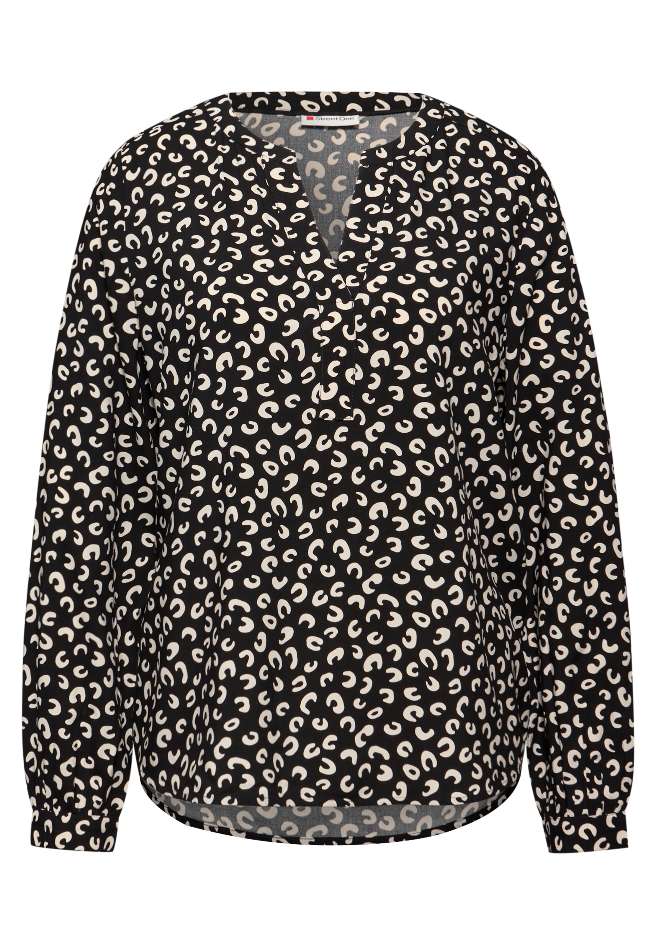 STREET ONE Blouse in Black: front
