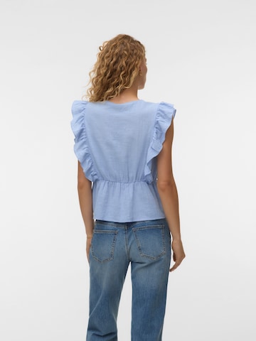 VERO MODA Blouse 'VMVIDO' in Blue
