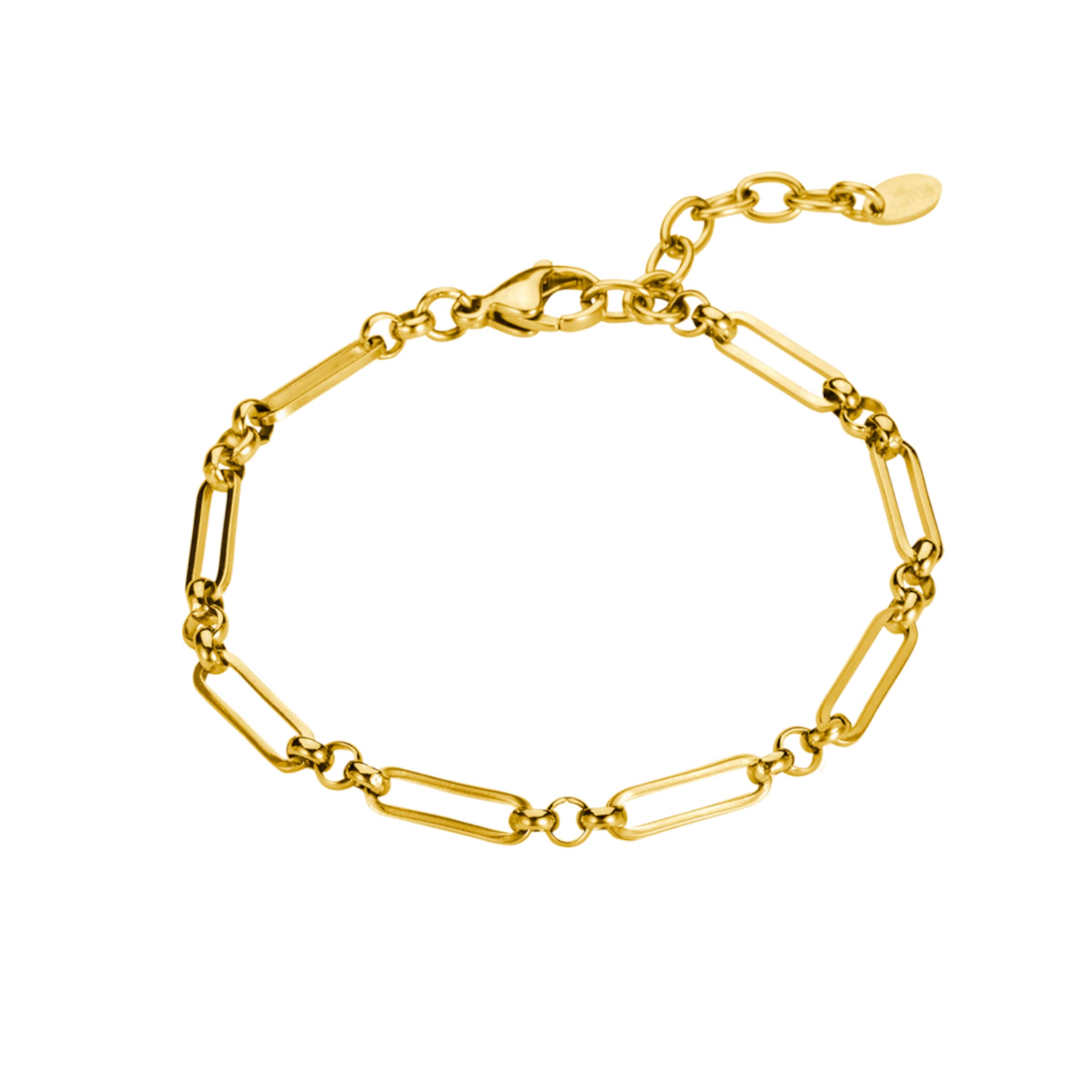 Lotus Uhr in Gold