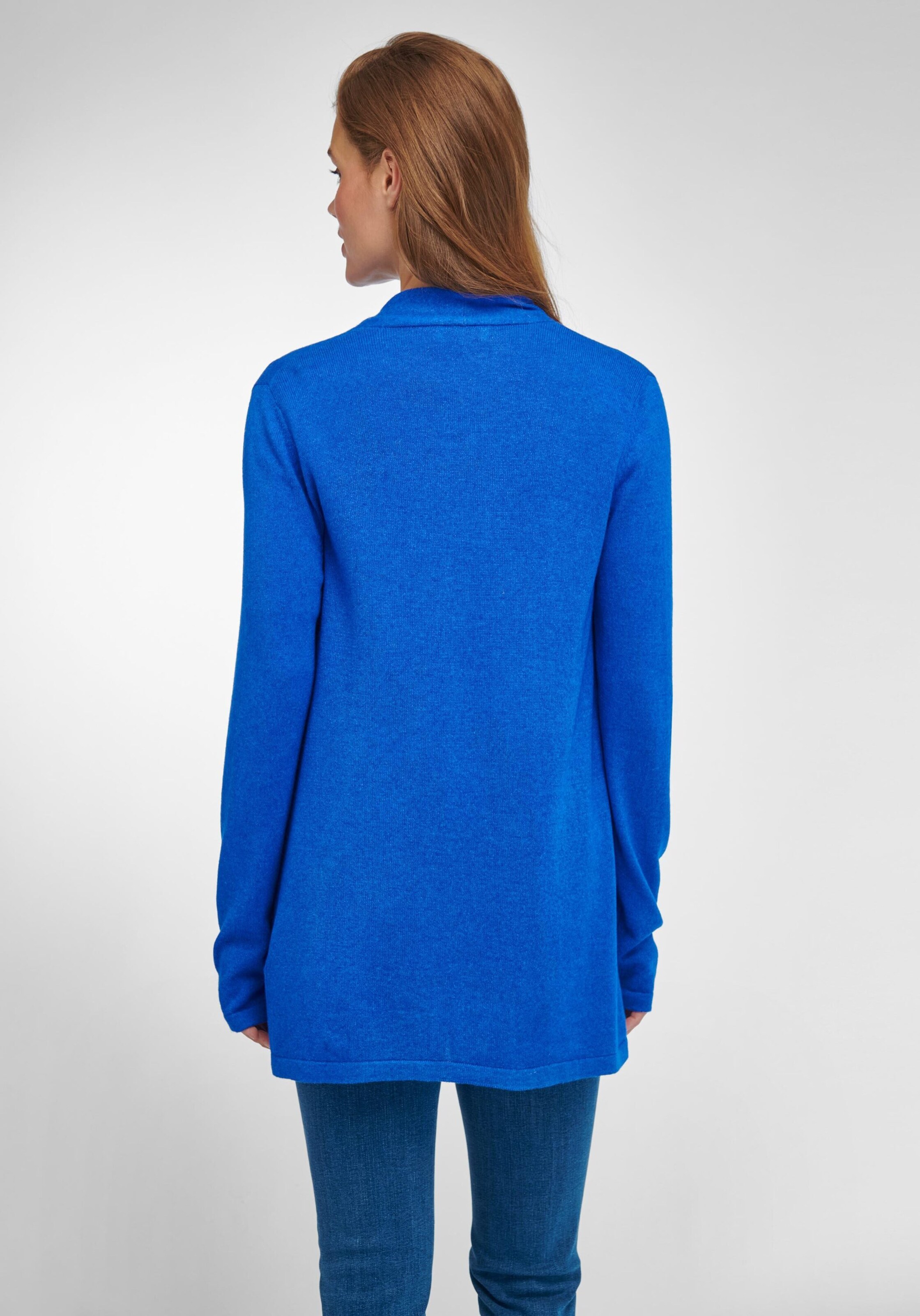 Frauen Große Größen Peter Hahn Strickjacke 'Caro' in Royalblau - CZ10762 Frauen Große Größen Peter Hahn Strickjacke 'Caro' in Royalblau - CZ10762