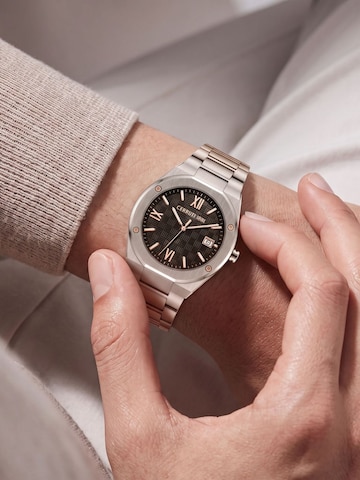 CERRUTI 1881 Analog watch 'Date watch Lecco' in Silver