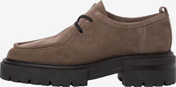 TAMARIS Lace-Up Shoes in Brown: front