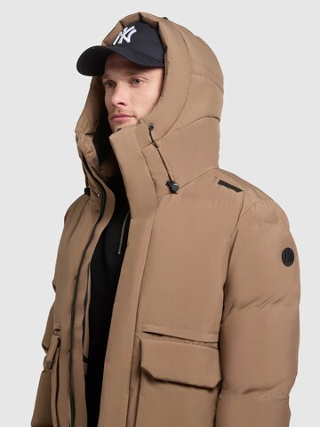 khujo Winterjacke 'Dave' in Braun