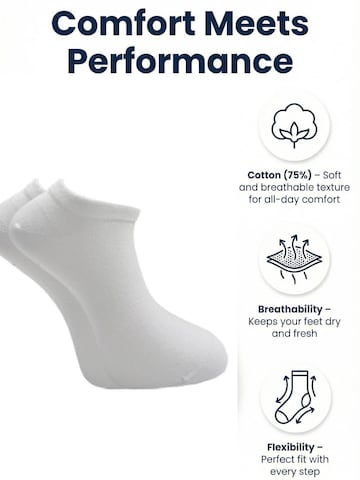 El Sueno Socks 'Sneaker Socken' in White