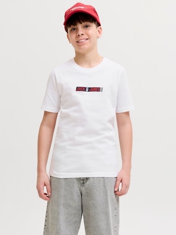 Jack & Jones JuniorMajica 'JJMUNK' - bijela boja: prednji dio