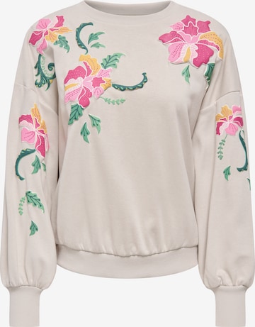 ONLY Collegepaita 'ONLBROOKE' värissä harmaa: etupuoli