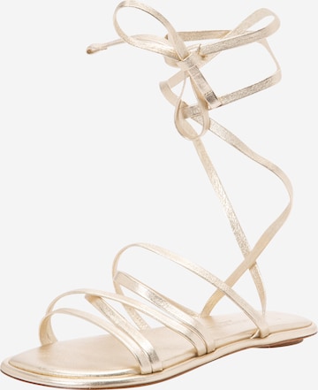 auksinė Weekend Max Mara Basutės su dirželiais 'FIABE': priekis