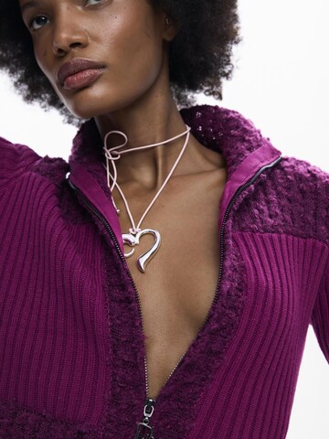 Desigual Кофта на молнии в Лиловый