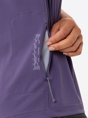 VAUDE Performance shirt 'Adlux' in Purple
