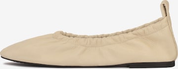 Kazar Studio Ballet Flats in Beige: front