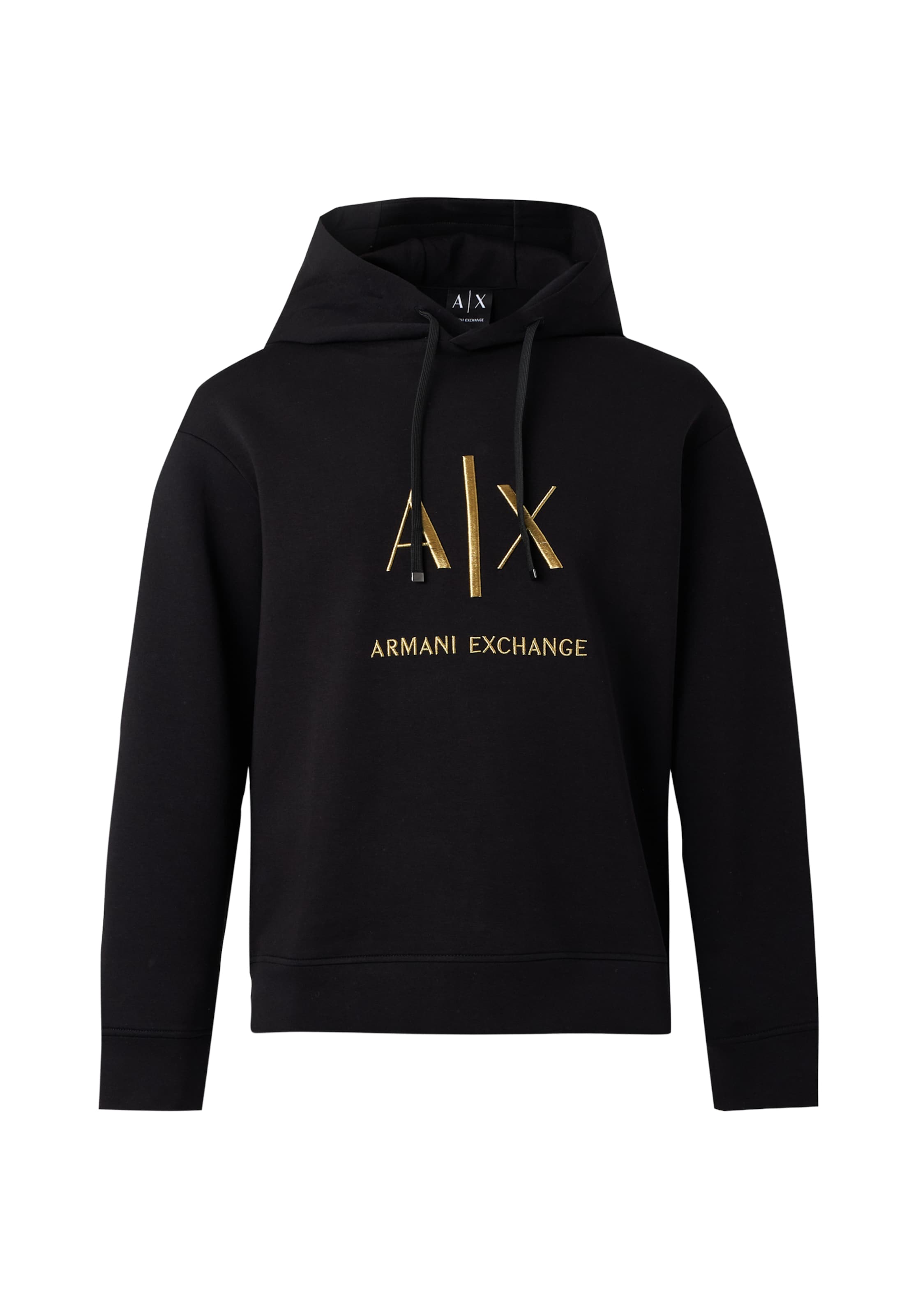 ARMANI EXCHANGE Majica | črna barva: sprednja stran