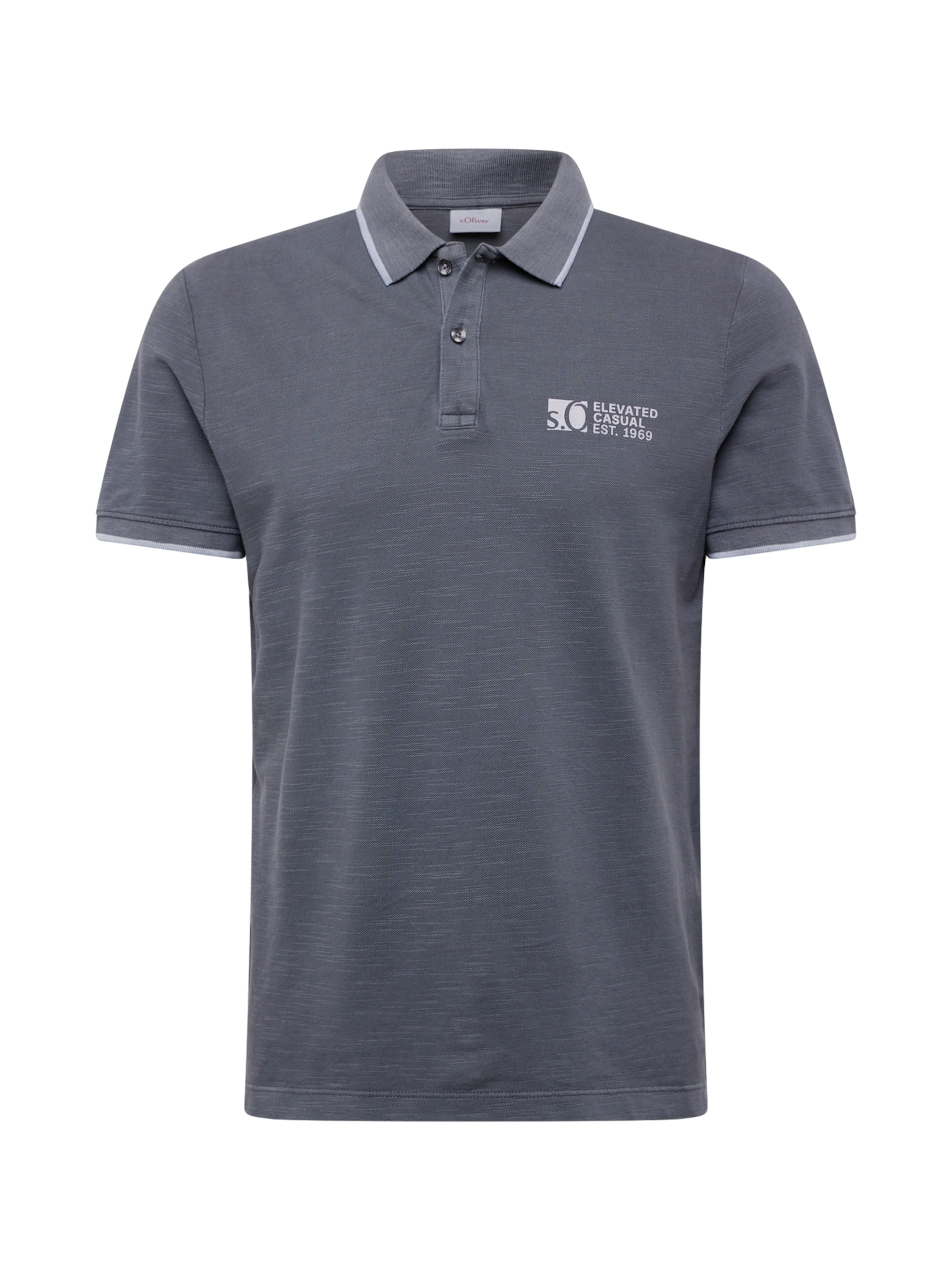 s.Oliver Shirt in Grey: front
