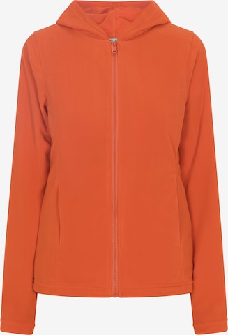 TILDEN Fleece jacket in Orange: front