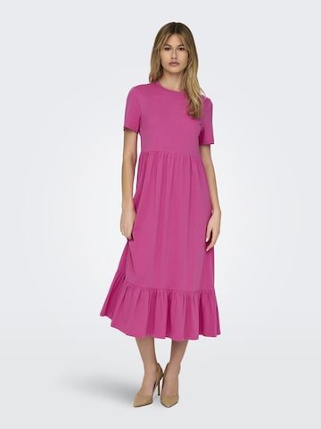 ONLY Kleid 'MAY' in Pink