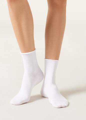 CALZEDONIA Socken in Weiß: Vorderseite