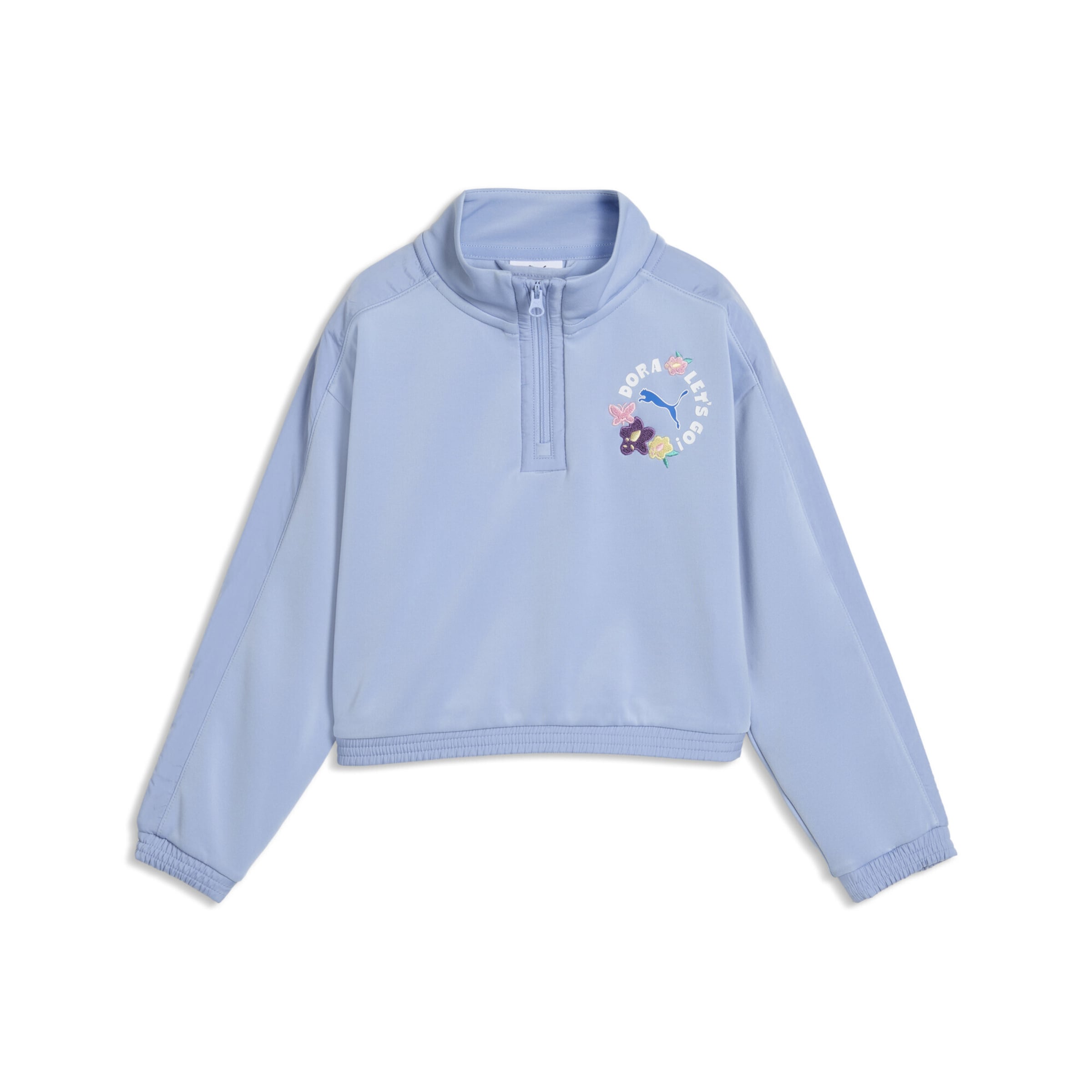 Sweat de sport PUMA en bleu : devant