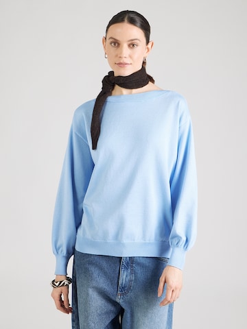 ICHI Svetr 'IHLULS' – modrá: přední strana