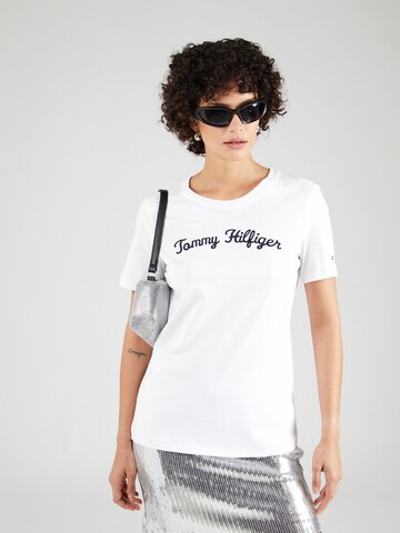 TOMMY HILFIGER Majica | bela barva