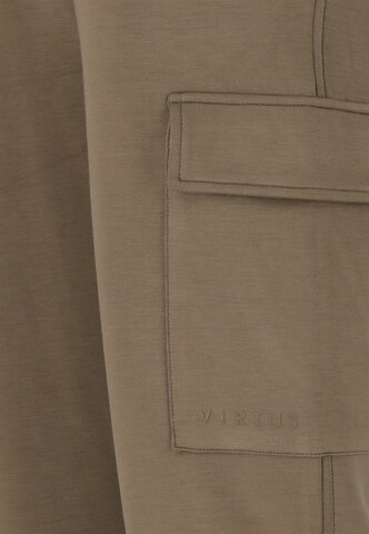 Virtus Loose fit Cargo trousers 'Nasas' in Brown