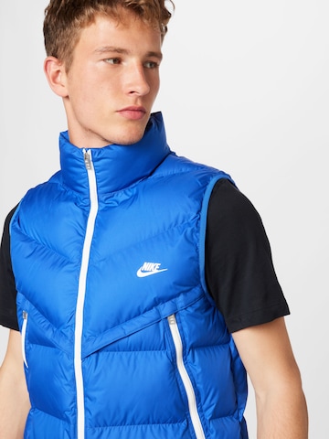 Nike Sportswear Bodywarmer in Blauw