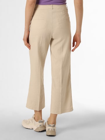 Cambio Wide leg Pleated Pants 'California' in Beige
