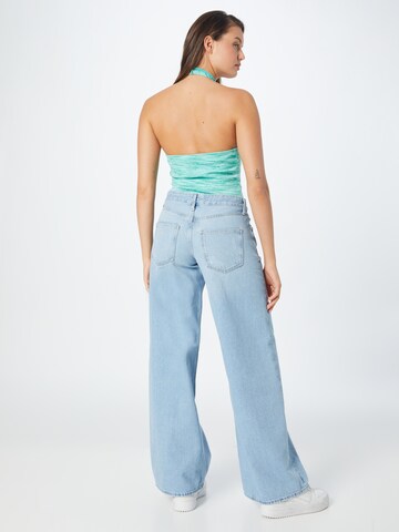 Wide Leg Jean River Island en bleu