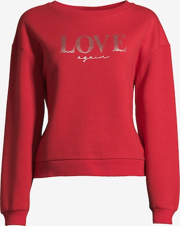 Orsay Sweatshirt 'Loveagain' in Rot: predná strana