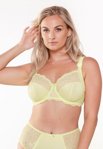 LingaDore T-shirt Bra in Yellow: front