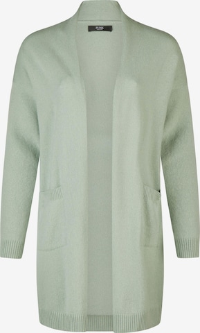 Funk since 1776 Strickjacke 'Kaschmir' in Grün: Vorderseite