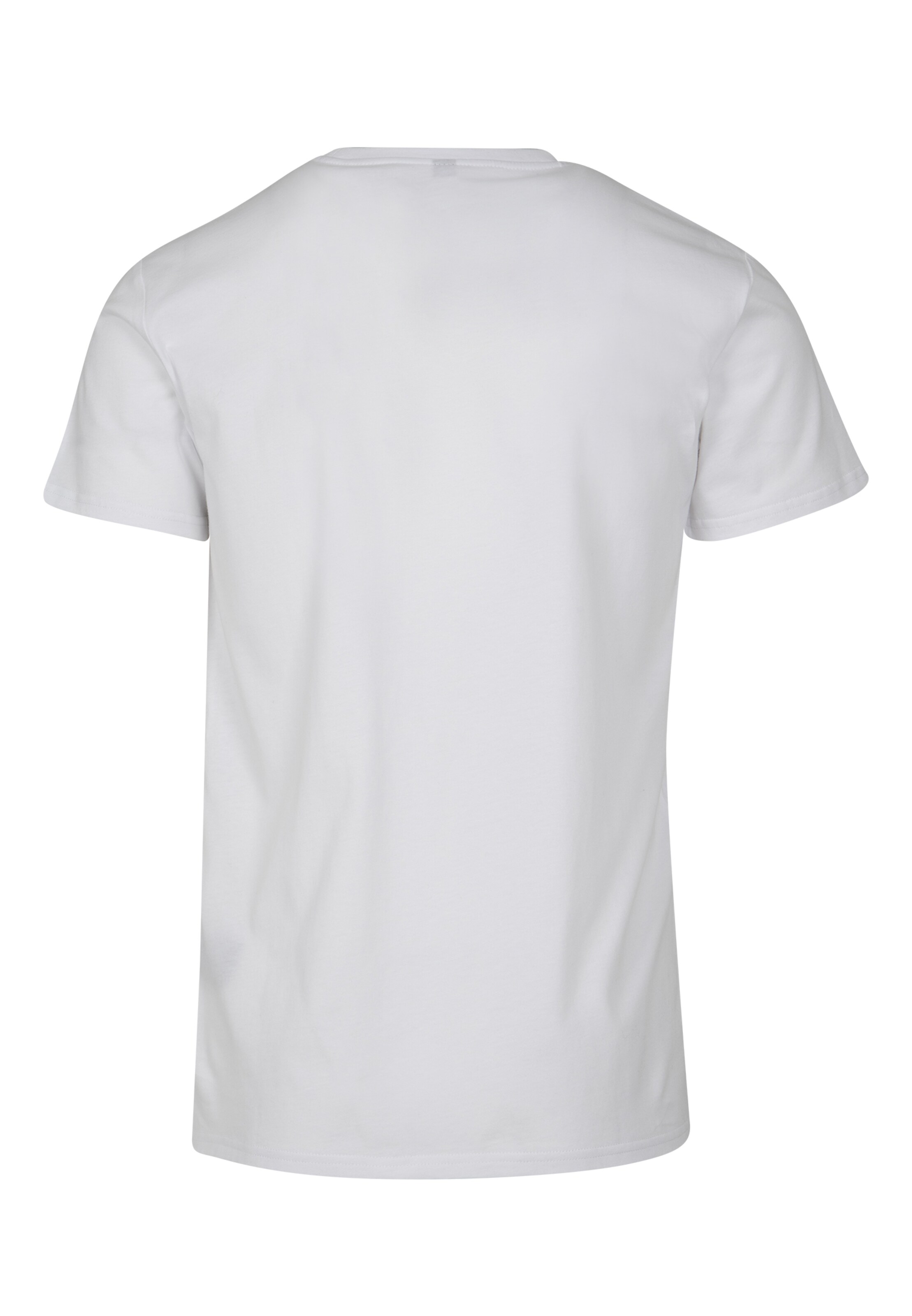 Merchcode Футболка 'Minnie Loves Mickey' в Белый