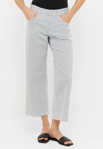 Angels Loosefit Hose in Blau: Vorderseite