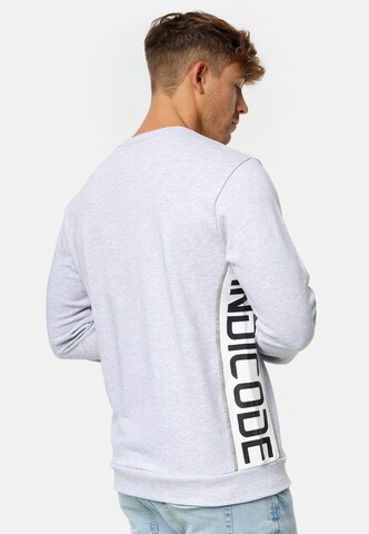 INDICODE JEANS Sweatshirt 'Nilon' in Grijs