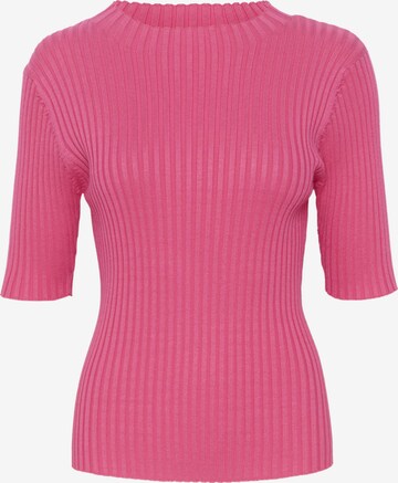 SAINT TROPEZ Sweater 'Dania' in Pink: front