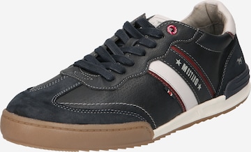 MUSTANG Sneakers low i blå: forside