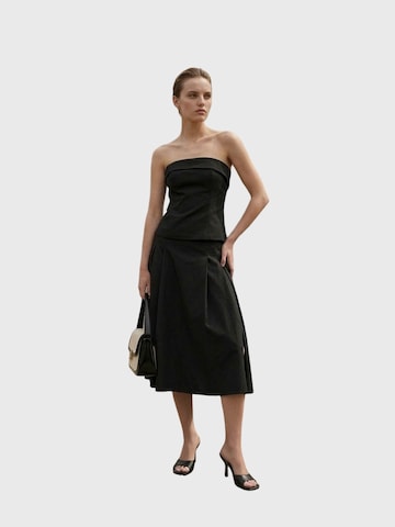 Completo pantalone di My fashion in nero: frontale