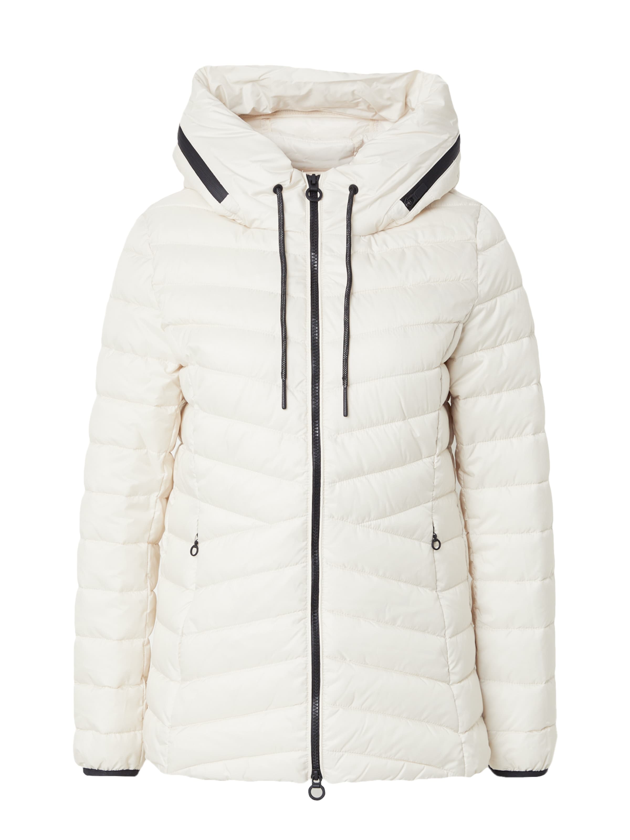 s.Oliver Zimní bunda – bílá: přední strana
