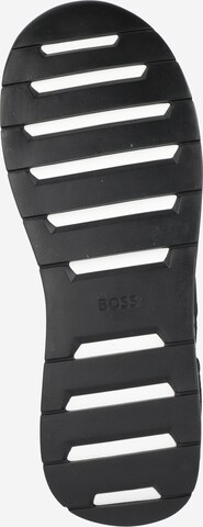 melns BOSS Black Zemie brīvā laika apavi 'Titanium'